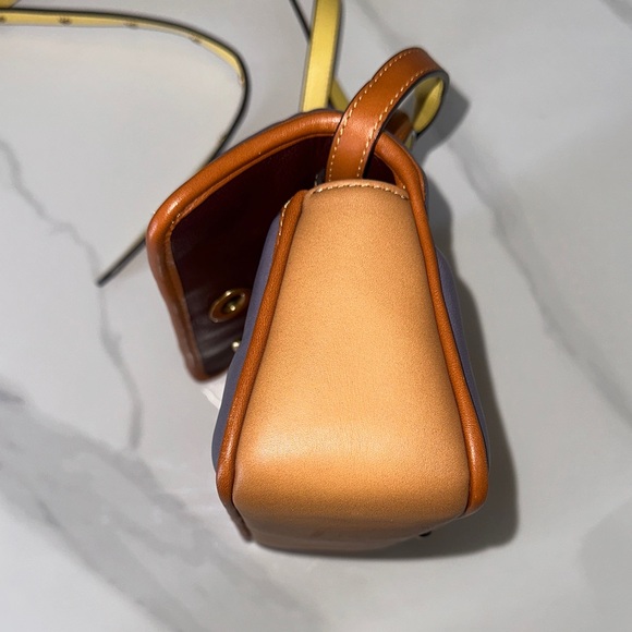 Coach Rainbow Quilted Leather Turnlock Shoulder Bag 20 (2021 Pride) - Picture 8 of 11